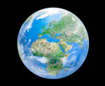地球　衛星写真　画像